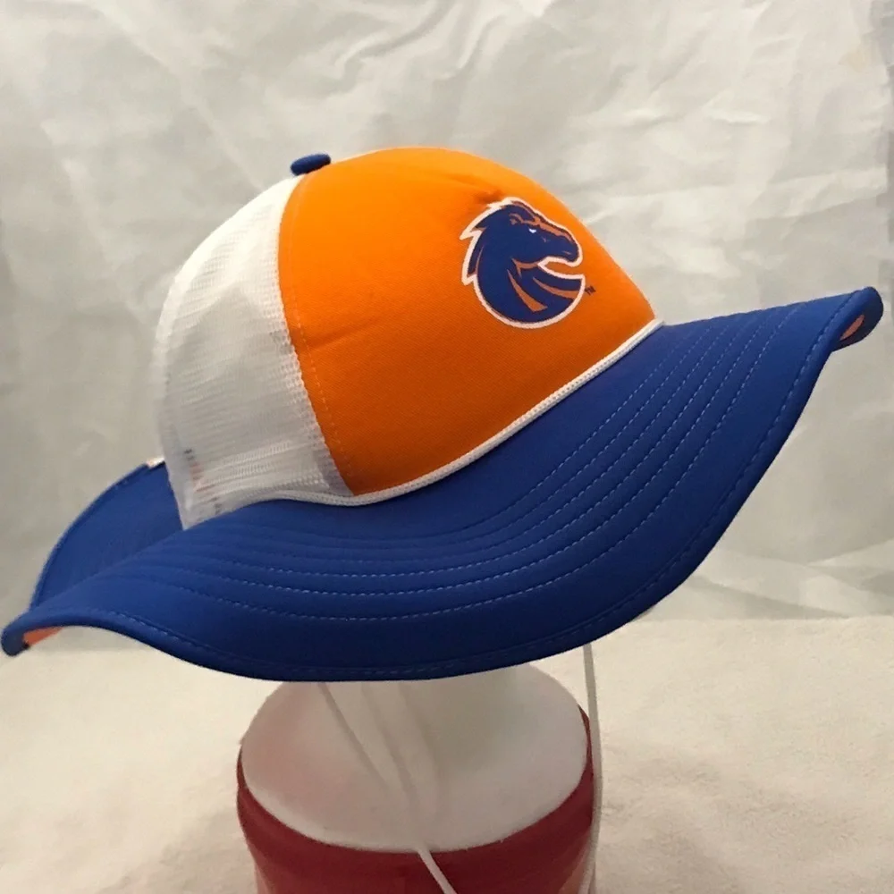 CowBucker for Denver Broncos Adjustable SnapBack Bronco Nation Mesh Bucker Hat